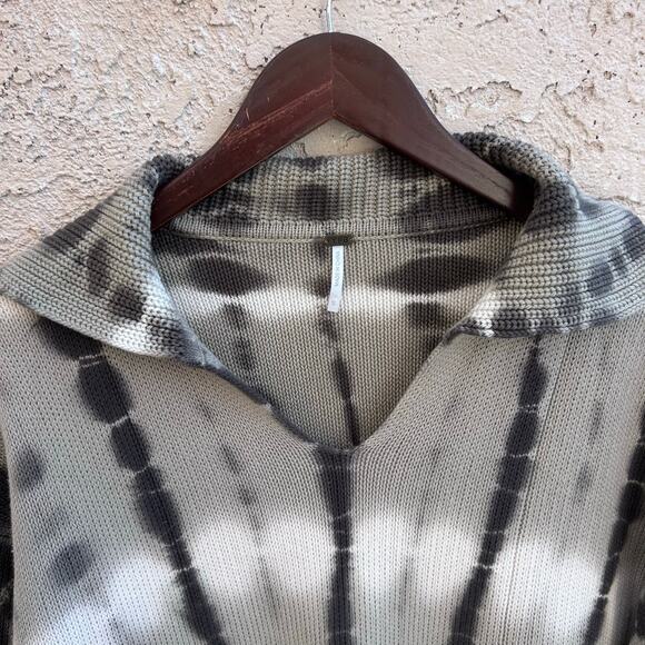 YFB Young Fabulous & Broke Kendelle Sweater Harbor Grey Cuba Wash Size Small - Picture 5 of 8